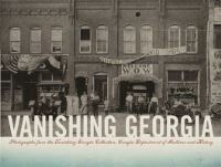 Book Cover for Vanishing Georgia by Sherry Konter, George S Whiteley IV