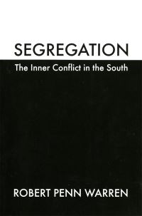 Book Cover for Segregation by Robert Penn Warren