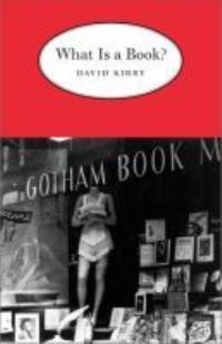Book Cover for What Is a Book? by David Kirby