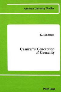 Book Cover for Cassirer's Conception of Causality by K Sundaram