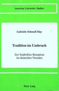Book Cover for Tradition Im Umbruch by Gabriele Schmoll May