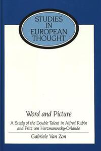 Book Cover for Word and Picture by Gabriele Van Zon