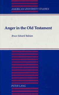 Book Cover for Anger in the Old Testament by Bruce Edward Baloian