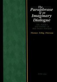Book Cover for The Paraphrase of an Imaginary Dialogue by Thomas E Peterson