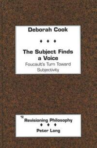 Book Cover for The Subject Finds a Voice by Deborah Cook
