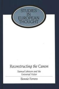 Book Cover for Reconstructing the Canon by Bonnie Ferrero