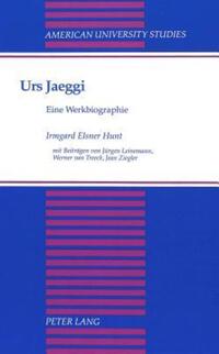 Book Cover for Urs Jaeggi by Irmgard Elsner Hunt