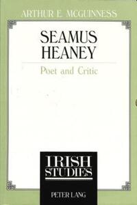 Book Cover for Seamus Heaney by Arthur E McGuinness