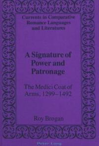 Book Cover for A Signature of Power and Patronage by Roy Brogan