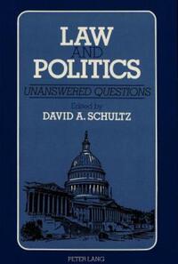 Book Cover for Law and Politics by David A Schultz