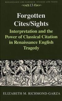 Book Cover for Forgotten Cites/sights by Elizabeth M. Richmond-Garza