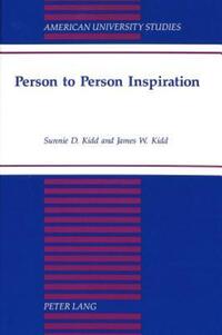Book Cover for Person to Person Inspiration by Sunnie D Kidd, James W Kidd