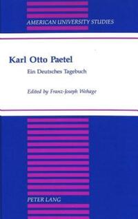 Book Cover for Karl Otto Paetel, Ein Deutsches Tagebuch by Karl O Paetel, FranzJoseph Wehage