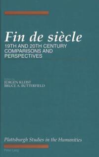 Book Cover for Fin De Siecle by Bruce A Butterfield, Jürgen Kleist