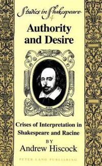 Book Cover for Authority and Desire by Andrew Hiscock