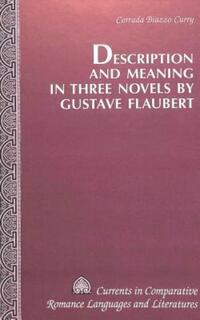 Book Cover for Description and Meaning in Three Novels by Gustave Flaubert by Corrada Biazzo Curry