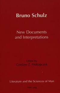 Book Cover for Bruno Schulz by Czeslaw Prokopczyk, Bruno Schulz