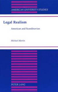 Book Cover for Legal Realism by Michael Martin