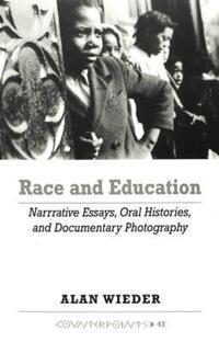 Book Cover for Race and Education by Alan Wieder