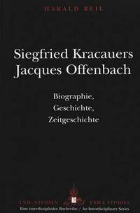 Book Cover for Siegfried Kracauers Jacques Offenbach by Harald Reil