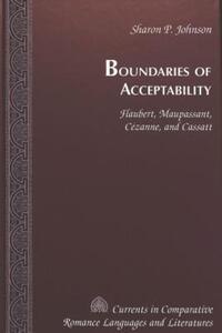Book Cover for Boundaries of Acceptability by Sharon P Johnson