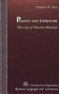 Book Cover for Politics and Literature by Deborah M Hess