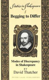 Book Cover for Begging to Differ by David S Thatcher