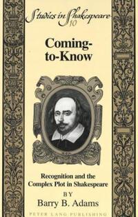 Book Cover for Coming-to-Know by Barry B Adams