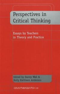 Book Cover for Perspectives in Critical Thinking by Holly Kathleen Anderson, Danny Weil