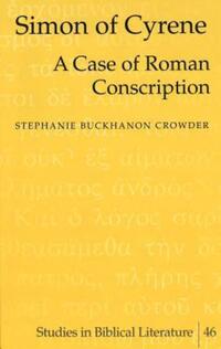 Book Cover for Simon of Cyrene by Stephanie R Buckhanon Crowder