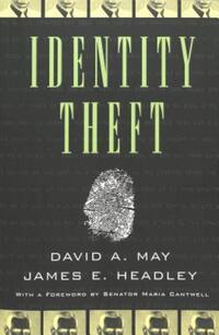 Book Cover for Identity Theft by David A May, James E Headley