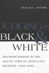 Book Cover for Judging in Black & White by Stacia L Haynie