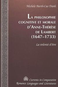 Book Cover for La Philosophie Cognitive Et Morale D'Anne-Therese De Lambert, 1647-1733 by Michèle BarthCao Danh