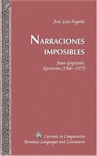 Book Cover for Narraciones Imposibles by José Luis Angeles