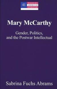 Book Cover for Mary McCarthy by Sabrina Fuchs Abrams