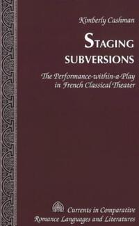 Book Cover for Staging Subversions by Kimberly Cashman