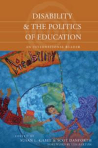 Book Cover for Disability & The Politics of Education by Susan L Gabel, Scot Danforth
