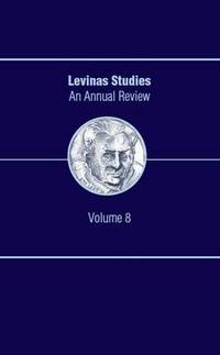 Book Cover for Levinas Studies by Jeffrey Bloechl
