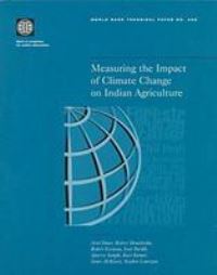 Book Cover for Measuring the Impact of Climate Change on Indian Agriculture by Ariel Dinar