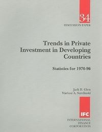Book Cover for Trends in Private Investment in Developing Countries Statistics for 1970-96 by World Bank Group