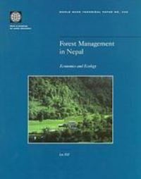 Book Cover for Forest Management in Nepal by I Hill, World Bank