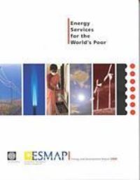 Book Cover for Energy Services for the World's Poor by World Bank Group