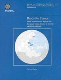 Book Cover for Ready for Europe by Barbara Nunberg