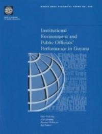 Book Cover for Institutional Environment and Public Officials' Performance in Guyana by Ömer Gökçeku­s