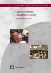 Book Cover for Central America Education Strategy by World Bank
