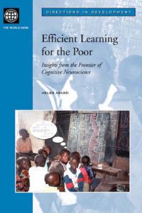 Book Cover for Efficient Learning for the Poor by Helen Abadzi, World Bank
