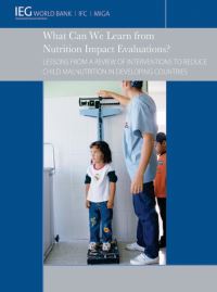 Book Cover for What Can We Learn from Nutrition Impact Evaluations? by World Bank