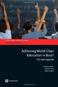 Book Cover for Achieving World Class Education in Brazil by Barbara Bruns, David Evans, Javier A Luque