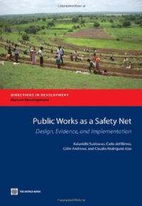 Book Cover for Public Works as a Safety Net by K Subbarao, World Bank
