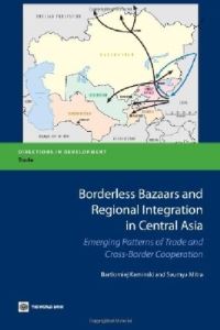 Book Cover for Borderless Bazaars and Regional Integration in Central Asia by Bartlomiej KamiÔnski, Saumya Mitra